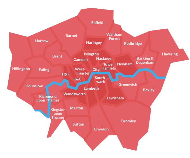 London boroughs Pest Control